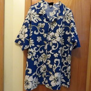 Vintage Bullhead Hawaiian Short Sleeve Shirt XL